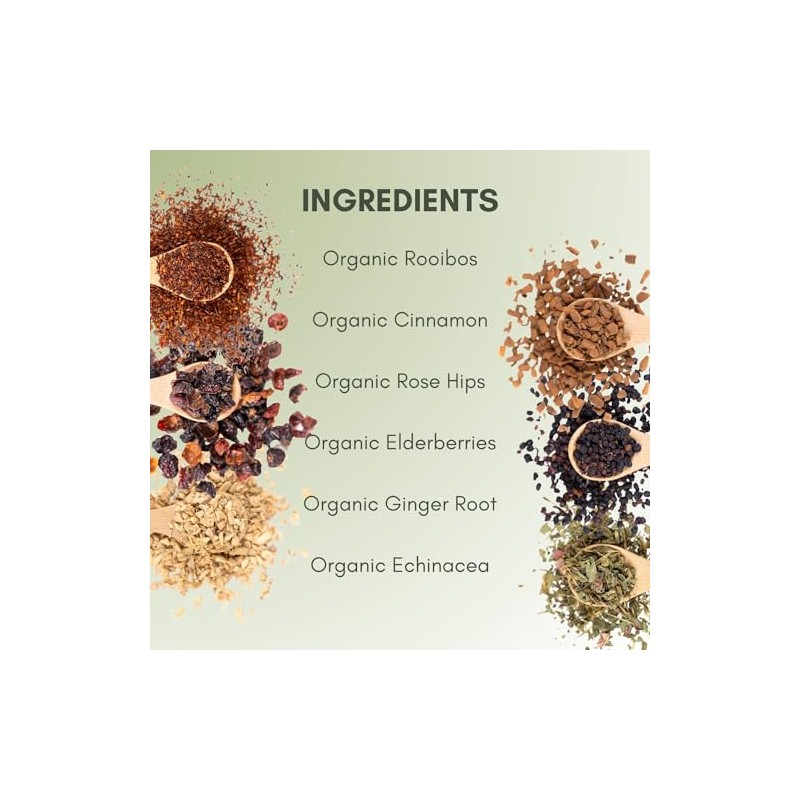 Organic Cold Remedy Loose Leaf Tea - 2oz Bag (Approx.