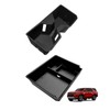 Muslogy Center Console Organizer & Cup Holder Inserts Compatible with