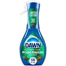 Dawn Powerwash Spray, Dish Soap, Dishwashing Liquid, Cleaning Supplies, Fresh Pine, 1 Starter Kit, 16 Fl Oz
