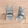 KAFENDA Folding Table Leg Hinges,Table Leg Bracket, 90° Locking Extension
