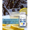 Vitamin K2+D3 125MCG | Supplement with BioPerine, Boost Immunity &