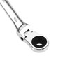 sourcing map 6mm Flex-Head Ratcheting Combination Wrench Metric 72 Teeth