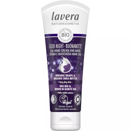 lavera 라베라 굿 나잇 2in1 핸드크림 앤 마스크 2.5oz Lavera Good Night 2in1 Hand Cream & Mask [Organic Grape]