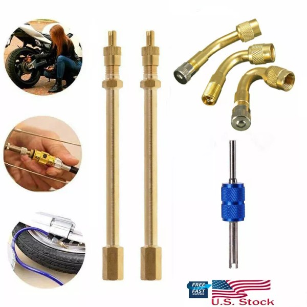 Unbranded 6X Tire Valve Stem Extension Adaptors extender For Car