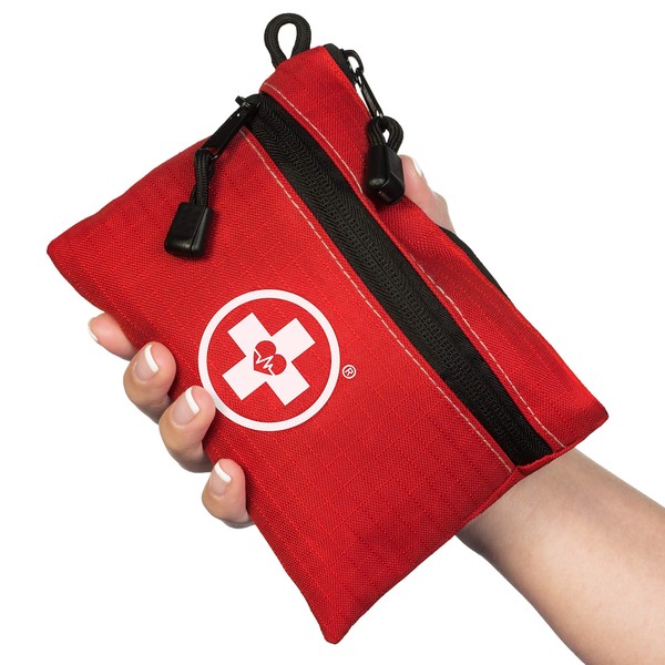 Swiss Safe 2-in-1 First Aid Kit for Car, Travel &