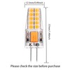 Joutameili 10 Pack G4 LED Bulb 12V AC DC 2.5W