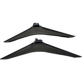 OEM Part - TV Base Stand Legs Compatible with Hisense 60" 65" Base Tabletop TVs Stand for Models 65R6090G 65H6570G Screws Included.