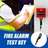 SMCEHEYA 10 Pcs Fire Alarm Test Key Spare Emergency Door