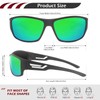 HENGOSEN Mens-Sunglasses Polarized Sports Sunglasses-for-Men: Sport Sun Glasses Lightweight UV