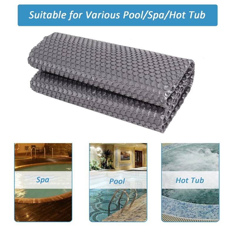 Hot Tub Bubble Blanket - 8 x 8 FT 16-Mil