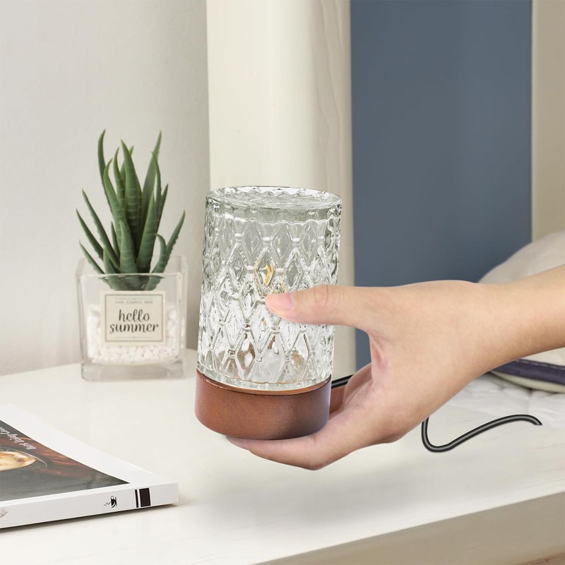 GZWANHANGMY Mini Soft Warm LED Night Light,Dimmable Bedside Lamp Small