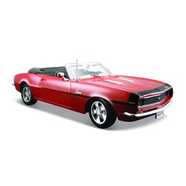 Maisto 1:24 Scale 1968 Chevy Camaro SS 396 Convertible Diecast Vehicle (Colors May Vary)