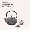 Frieling Ja By Arare Blue and Gold Cast Iron Teapot
