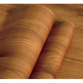 Tinkei 197" x 16" New Brown Wood Peel and Stick Wallpaper Wood Grain Shelf Liner Self Adhesive Film Textured Wood Panel Decorative Wall Covering Faux Vinyl Shelf Drawer Liner Cabinet Countertops