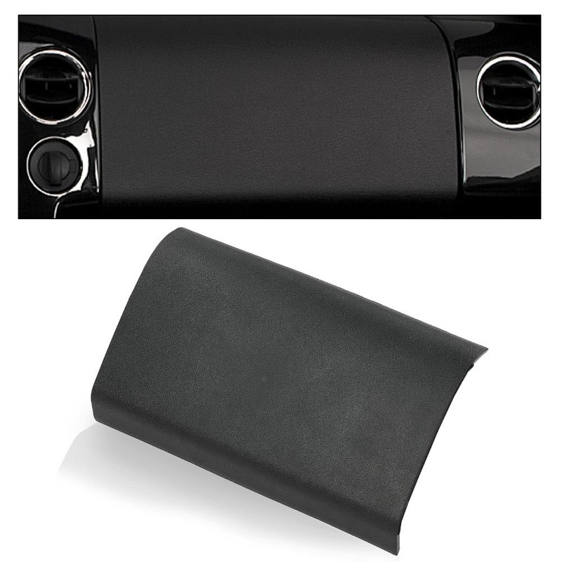 DOTCOM Dash Bezel Panel Passenger Cover Upper Glove Box BLACK