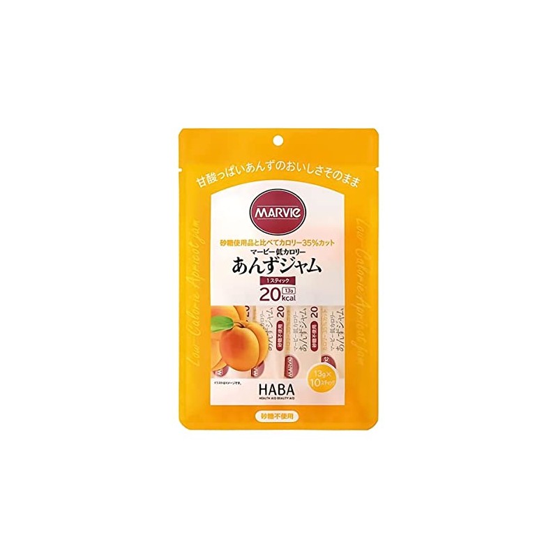 Marvy Low Calorie Apricot Jam Sticks 0.5 oz (13 g)