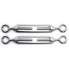 M4 x 58mm Eye & Eye Turnbuckles Wire Tensioner Strainer