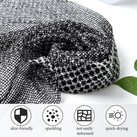 Bisienya 3 PCS Exfoliating Shower Towel Black Exfoliating Towel Shower Cloth Extra Long for Men Women Scrub Cloth for Body Cleaning and Massage Dead Skin Cell Remover