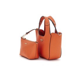 GUESS Calista Mini Tote, Orange