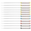 12 PCS Set Fondue Forks Stainless Steel Multi-Color Fruit Fork