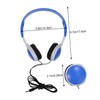 SEWACC 1pc Foldable Boy Girl Headset Stereo Music Headphones for