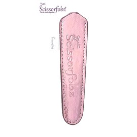 SCISSORFOBZ Fundas Protectoras para Tijeras de Diseño - Para Tijeras Pequeñas de Bordado - Oro Rosa Metálico Rosa - #SS-316