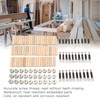 Cam Fittings Set with Dowel Pre Inserted Nut for Cabinet