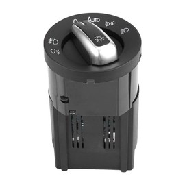 Interruptor de luces delanteras de Aramox, módulo de sensor de control de lámpara de luz de auto para VW MK4 B5 1C0941531, 3BD941531, 3BD941531A