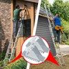 Aluminum Anti-Skid Shoe Kit for Extension Ladders,Rubber Padded Feet,Extension Ladder