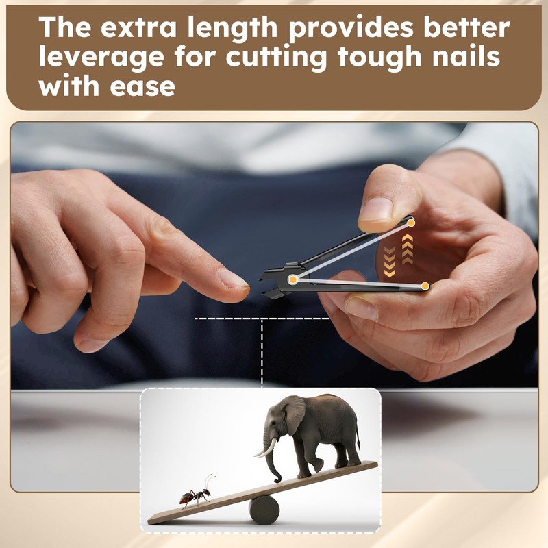 German Nail Clippers for Men Women with Catcher, Toenail Clippers