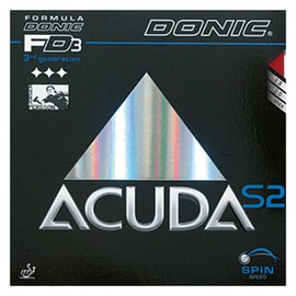 DONIC AL049 Table Tennis Aquada S2 Soft Rubber Back Red 2.0