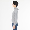 Millet MIV01914 Thermal Knit Women's Waffle Wool Hoodie, NEW LOGO