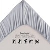EV Dekor®MF123 Fitted Sheet Single, Grey - Deep Pocket Bedsheet