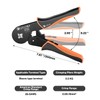 Lytool 0.08-16mm² Ferrule Crimping Tools, Bootlace Ferrule Crimping Tool Wire
