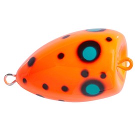 Balzer Popper Splash Pilot for Trout Fishing, Size/Weight/Colour: 2.2 cm/1.6 g/UV Orange