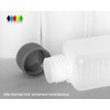 Octopus 10 x 100 ml Plastic Bottles, HDPE Plastic Bottles