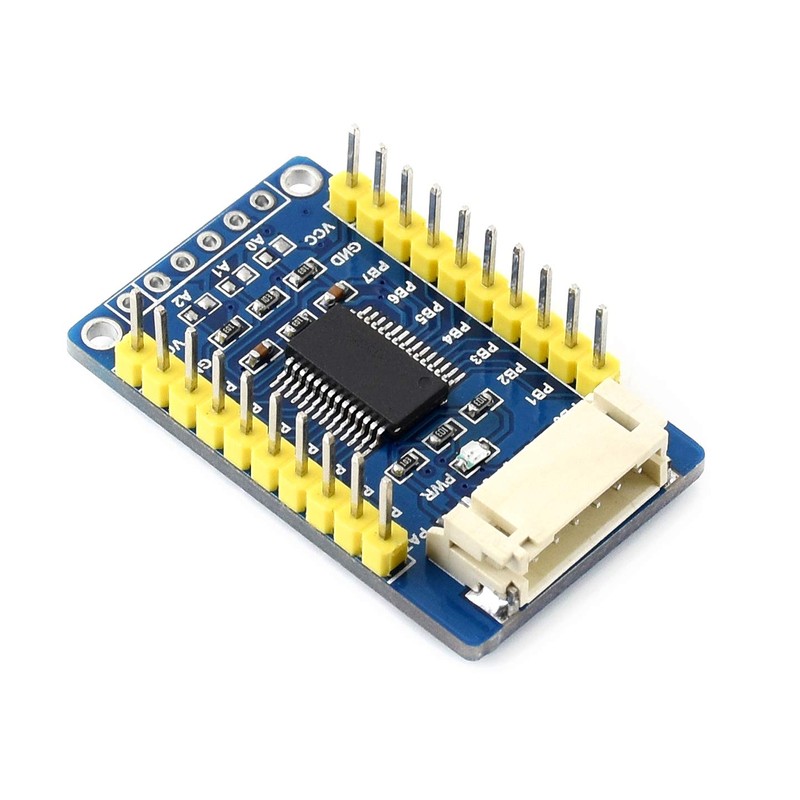 Waveshare MCP23017 IO, placa de expansión I2C, interfaz de 5
