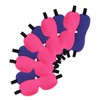 TOVINANNA 10PCS Blackout Sleep Mask Ergonomic Eye Cover with No