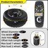 Kavedodu 12'' Flat Free Tires Rubber Replacement Solid Tire, 2.1"