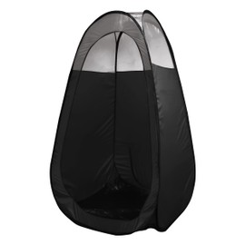 Tan.Easy Tent, Black & 1/3 Clear