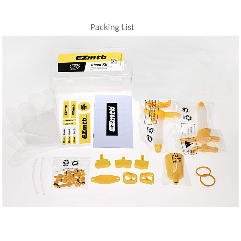 Mountain Bike Hydraulic Disc Brake Letgoing DOT Mineral Oil Bleed