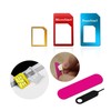 Refined® Sim Card Adapter 5in1 Nano Micro Standard Sim Card