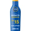 NIVEA SUN Protect & Moisture Sun Lotion SPF 15 (200