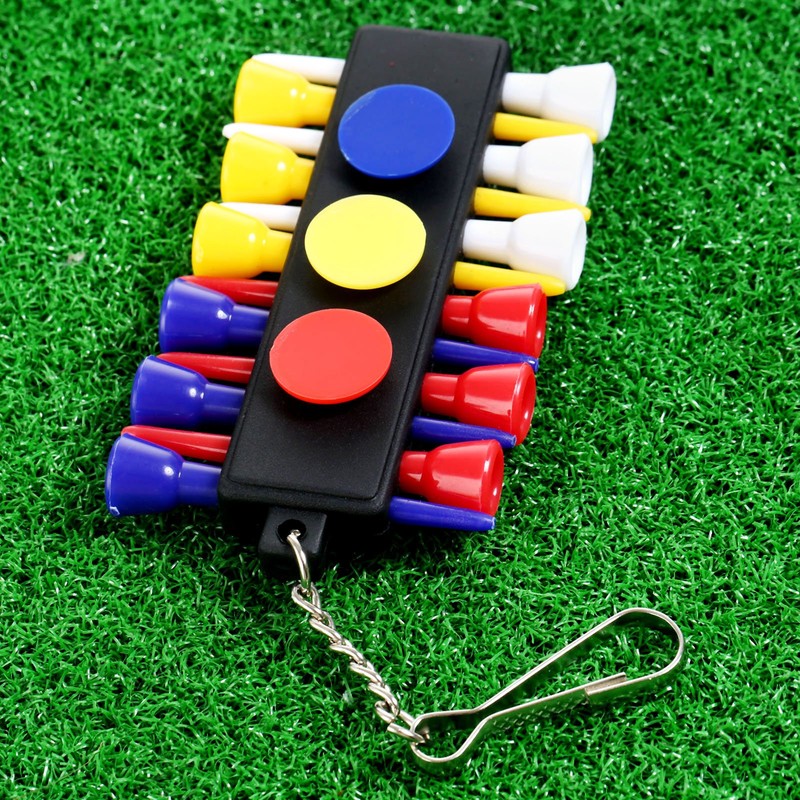 1Pcs Outdoor Golf Tee Holder Carrier 12 Wooden Golf Ball