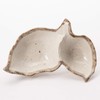 Mino Ware White Karatsu Futatsuba Condiment K43280