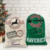 NACRE APPAREL Christmas Jumbo Santa Sack Custom Name Santa Claus