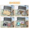 CHENLONB Tin Can Mini Box, Metal Storage Case, Small Storage