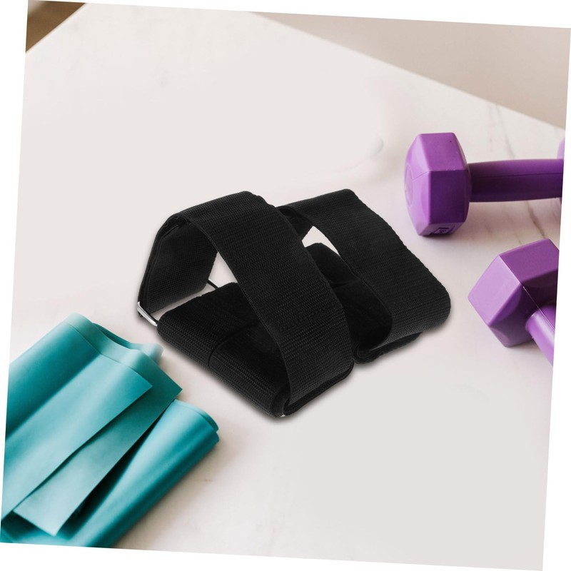 WOONEKY Adjustable Ankle Dumbbell Straps Cable Kickback Ankle Strap Plantar