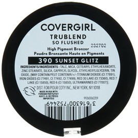 COVERGIRL Trublend So Flushed High Pigment Bronzer, Sunset Glitz, 0.33 Oz, 1 Count (Pack of 1)