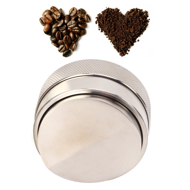 Stainless Steel 58mm Coffee Distributor and Tamper Coffee Distribution Tool